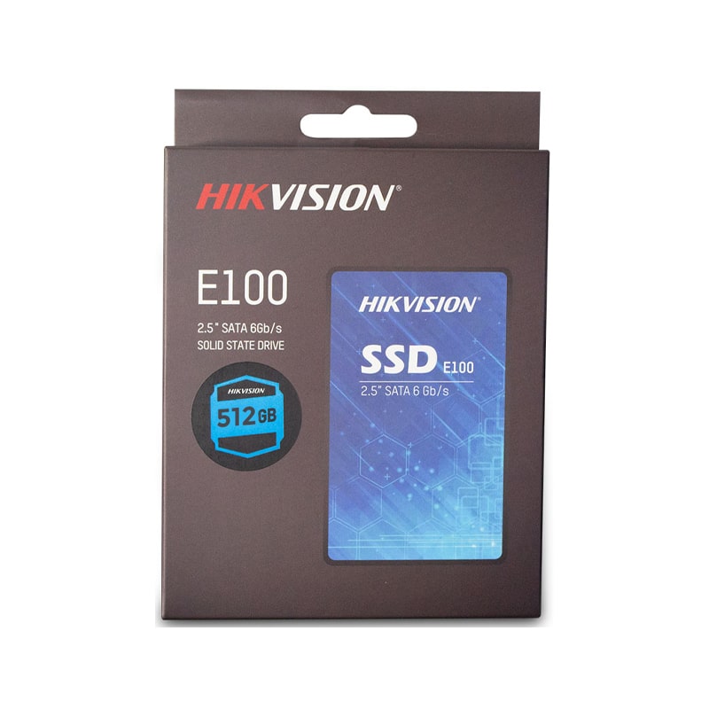 اس اس دی اینترنال هایک ویژن مدل HIKVISION E100 SATA SSD 512GB