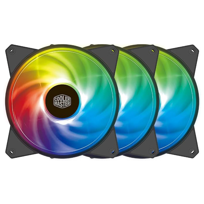 فن کیس کولر مستر مدل Fan Coolermaster SickleFlow -120 ARGB 3in1