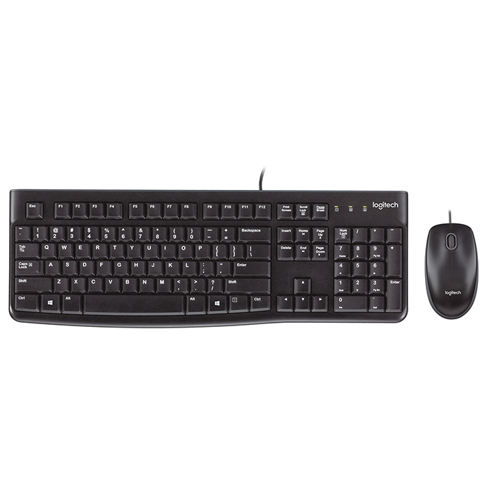 موس و کیبورد با سیم لاجیتک مدل Logitech MK120