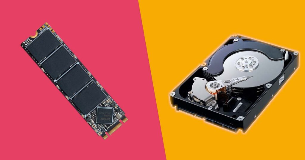 هارد دیسک (HDD) و درایو حالت جامد (SSD)