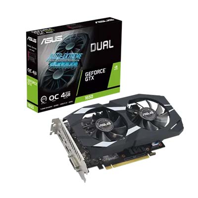 ASUS DUAL GTX 1650 O4GB