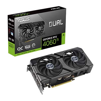 ASUS Dual RTX 4060 Ti OC Edition 16G