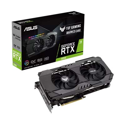 ASUS TUF RTX™ 3050 OC Edition 8GB