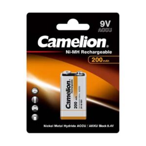 باتری کتابی Camelion Ni-MH Rechargeable NH-9V200BP1