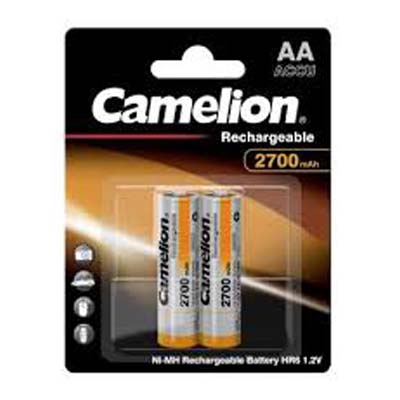 باتری قلمی Camelion Ni-MH Rechargeable NH-AA2700BP2