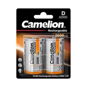 باتری بزرگ Camelion Ni-MH Rechargeable NH-D2500BP2