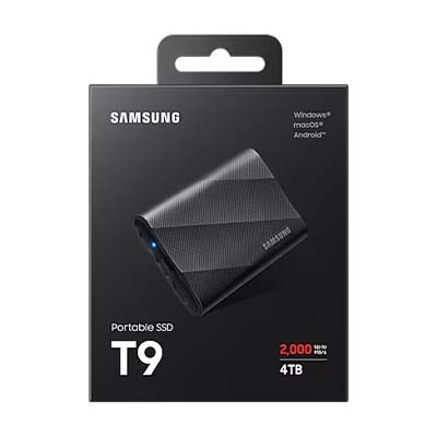 اس اس دی سامسونگ مدل T9 4TB