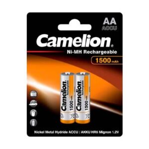 باتری قلمی Camelion Ni-MH Rechargeable NH-AA1500BP2 1.2V AA