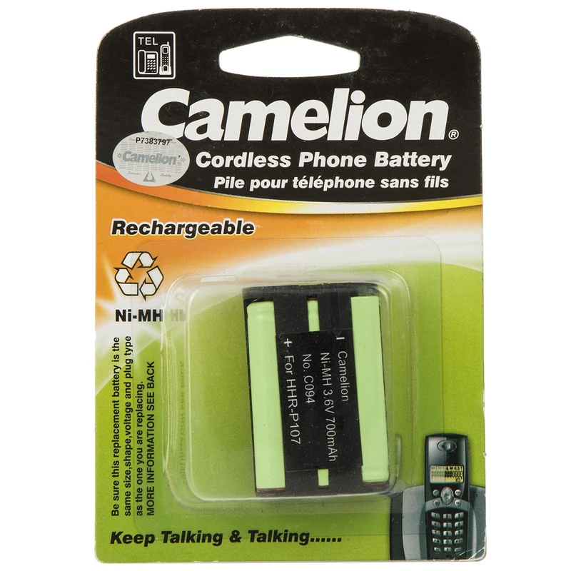 باتری تلفن بی‌سیم کملیون مدل Camelion C094 3.6V 700mAh