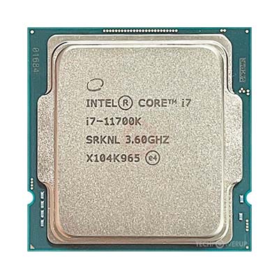 پردازنده بدون باکس اینتل مدل Intel Core i7-11700K Tray